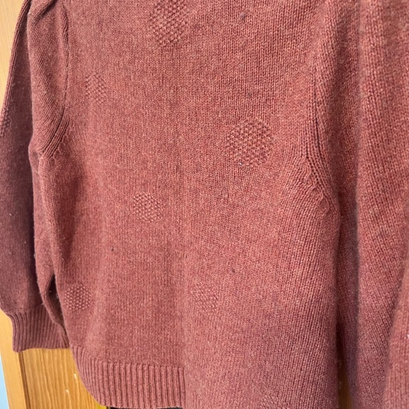 Madewell Terracotta Crew Neck Sweater - Picture 5 of 6